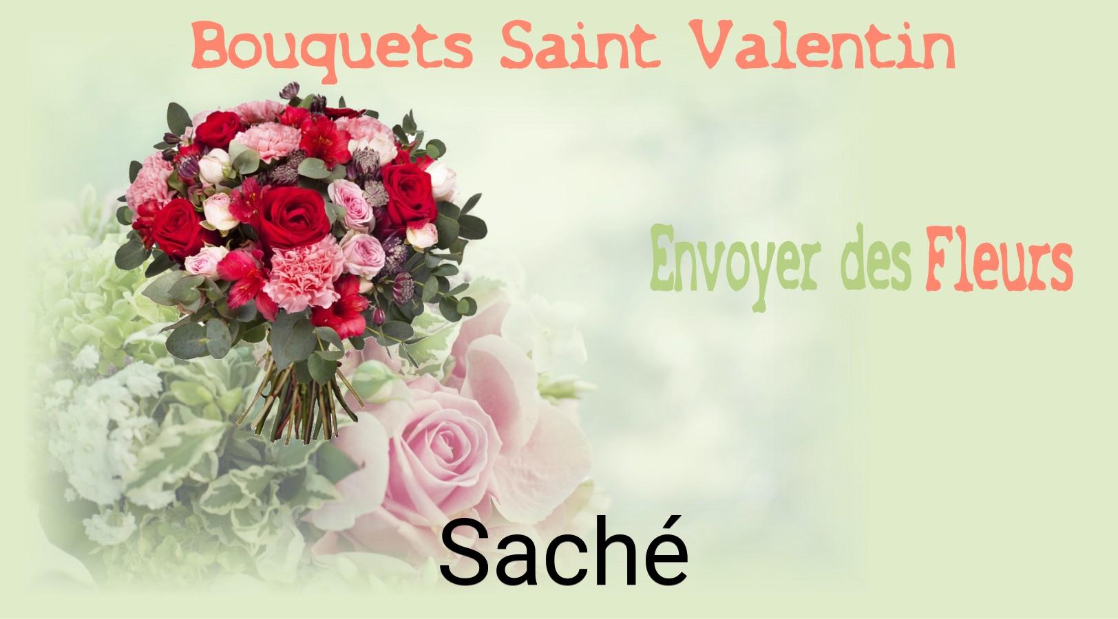 Roses de Saint-Valentin livrées à Saché